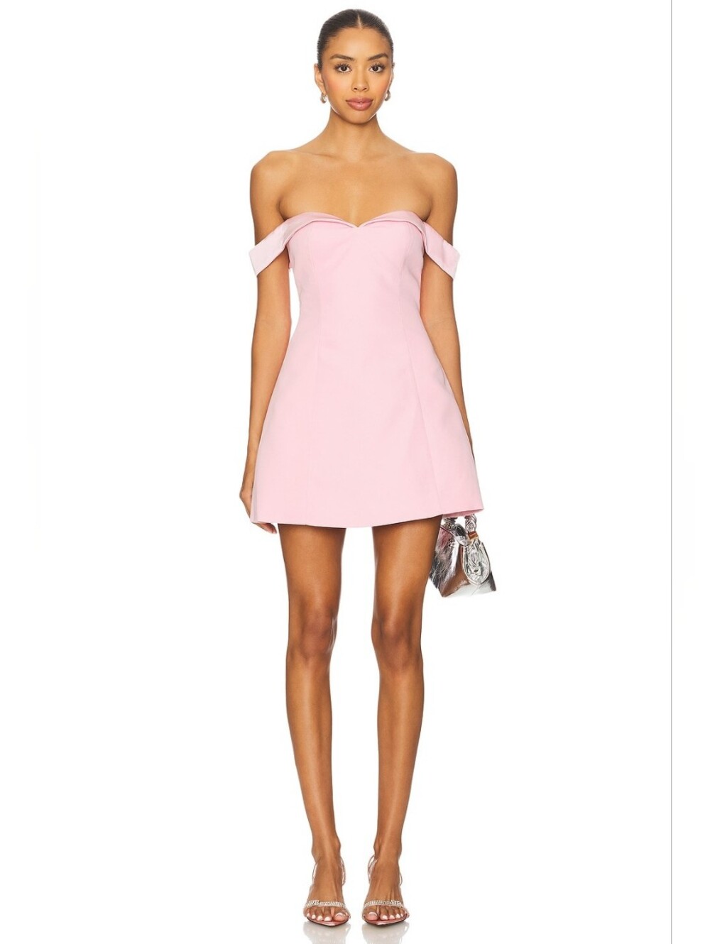 NWT Runaway The Label Ebony Mini Dress in Musk SZ MEDIUM